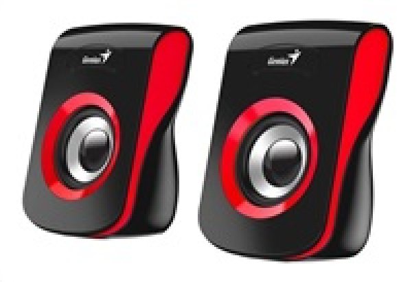 GENIUS repro SP-Q180 USB napájení, Red, 6W RMS červené