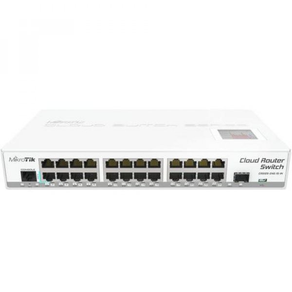 MIKROTIK RouterBOARD CRS326-24G-2S+RM L5 800MHz CPU, 512MB, 24xGLAN, 2xSFP+ 1U Rackmount?v=1752846053