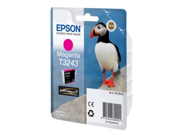 Náplň EPSON C13T32434010 purpurová (14 ml)