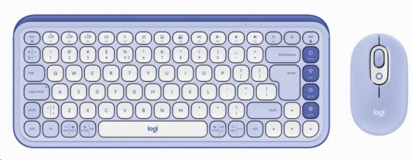 Logitech POP ICON COMBO - LILAC - US INT'L - BT - INTNL