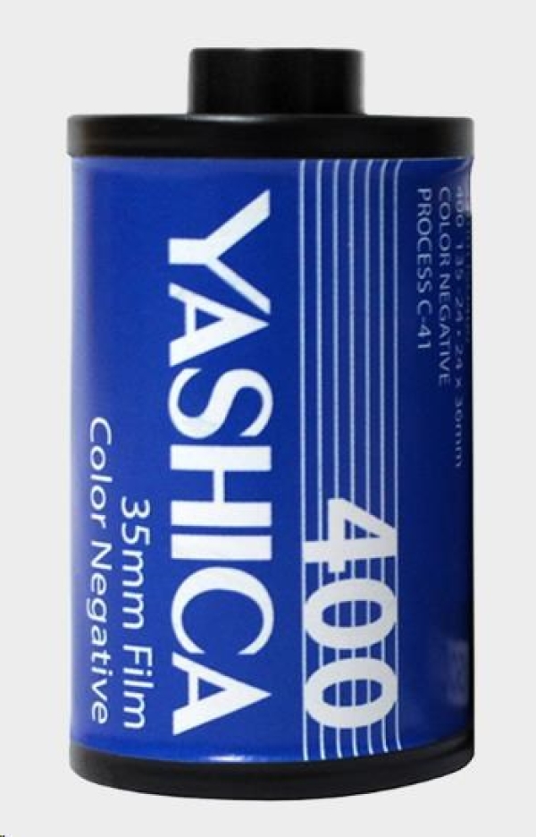 YASHICA MF-1 Snapshot Art Camera (Lavender) - analogový fotoaparát