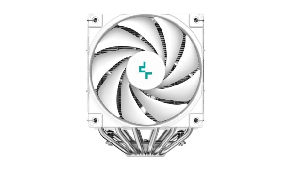 DEEPCOOL CPU Chladič AK620 DIGITAL SE WH, ARGB, 2x120mm, LGA1851, AM5, bílá