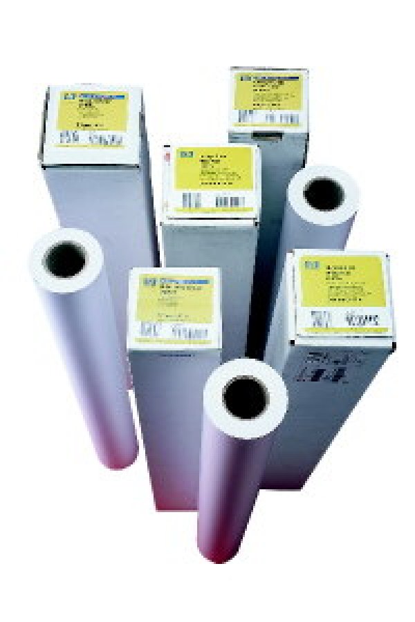 HP 1372/45.7/Coated Paper, matný, 54", C6568B, 90 g/m2, papír, 1372mmx45.7m, bílý, pro inkoustové tiskárny, role, univerzální