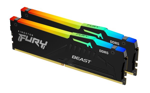 16GB DDR4-3200MHz CL16 Kingston FURY Beast RGB