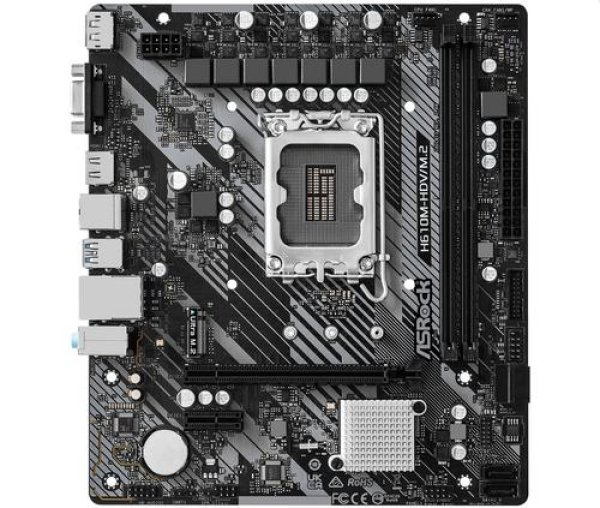 ASRock MB Sc LGA1700 H610M-HDV/M.2 R2.0, Intel H610, 2xDDR4, 1xDP, 1xHDMI, 1xVGA, mATX