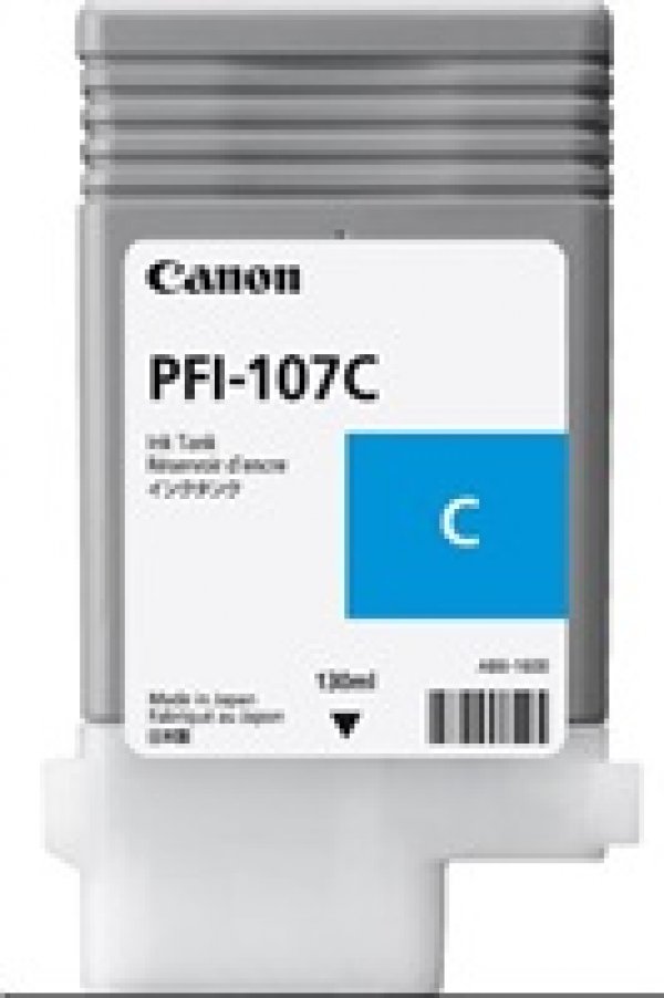 Náplň CANON PFI-107, 6706B001 azurová (130 ml)