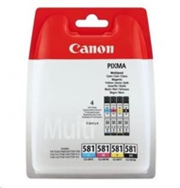 Sada náplní CANON CLI-581XL, 2052C004 (4x8,3 ml)