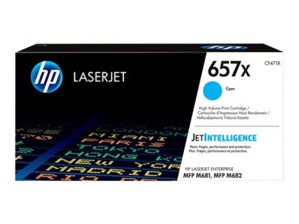 Toner HP č.657X CF471X azurový