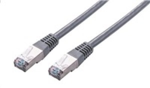 C-TECH kabel patchcord Cat5e, FTP, šedý, 5m?v=1746216001