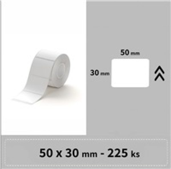 Niimbot štítky PL 50x30mm 225ks Bílé pro M2-H?v=1750104003