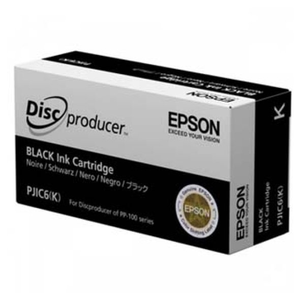 Náplň EPSON C13S020452, C13S020693, PJIC7, PJIC6 černá (32,2 ml)