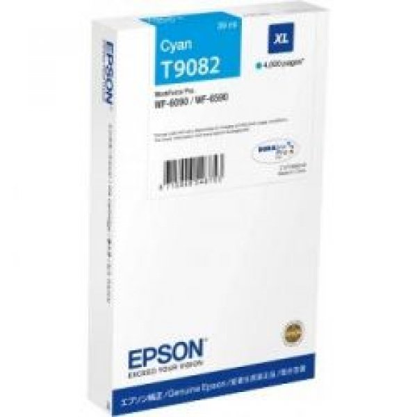 Náplň EPSON C13T908240 azurová (39 ml)