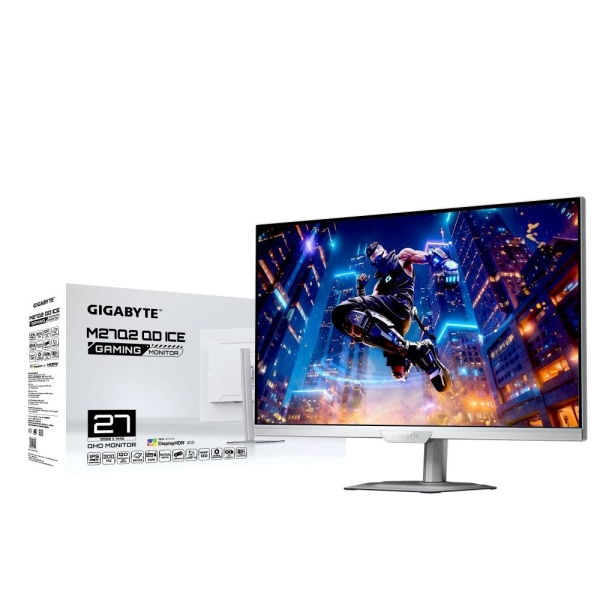 GIGABYTE LCD - 27" Gaming monitor M27Q2 QD ICE, IPS, 2560 x 1440 QHD, 200Hz, 1000:1, 350cd/m2, 1ms, 2xHDMI, 1xDP