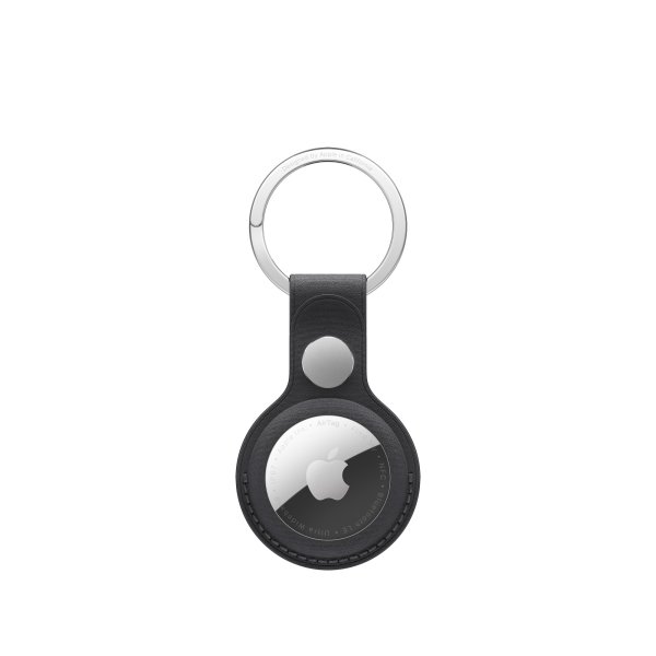 AirTag FineWoven Key Ring - Black?v=1760650803
