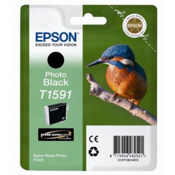 Náplň EPSON C13T15914010 foto černá (17 ml)
