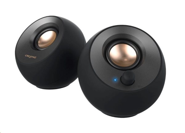 CREATIVE repro PEBBLE v2 BLACK (napájení přes USB-C)