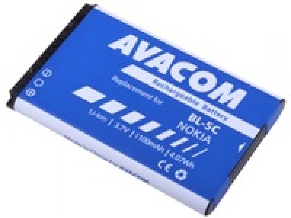 AVACOM baterie do mobilu Nokia 6230, N70, Li-Ion 3,7V 1100mAh (náhrada BL-5C)