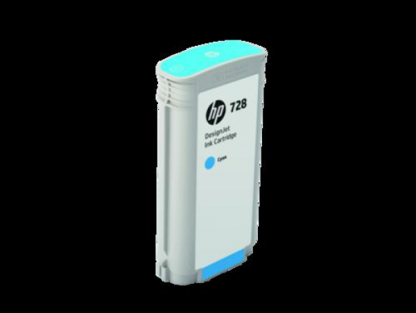 Náplň HP No.728, F9J67A azurová (130 ml)