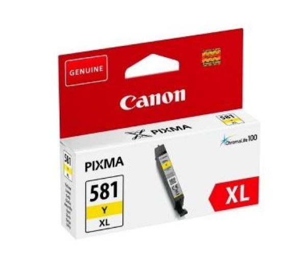Náplň CANON CLI-581XL, 2051C001 žlutá (8,3 ml)
