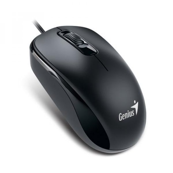 GENIUS DX-110/Kancelářská/Optická/Drátová USB/Černá