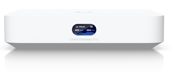Ubiquiti UniFi Cloud Gateway Max (UCG-Max) - Cloud Gateway s funkcí routeru, WAN 2.5Gb, 4x LAN 2.5Gb
