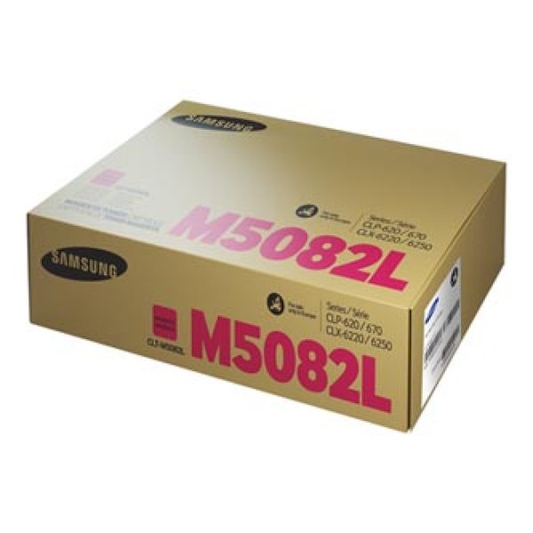 Toner SAMSUNG CLT-M5082L purpurový (4 000 stran)