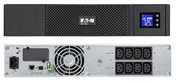 Eaton 5SC 1000i Rack 2U, UPS 1000VA / 700W, 8 zásuvek IEC, LCD