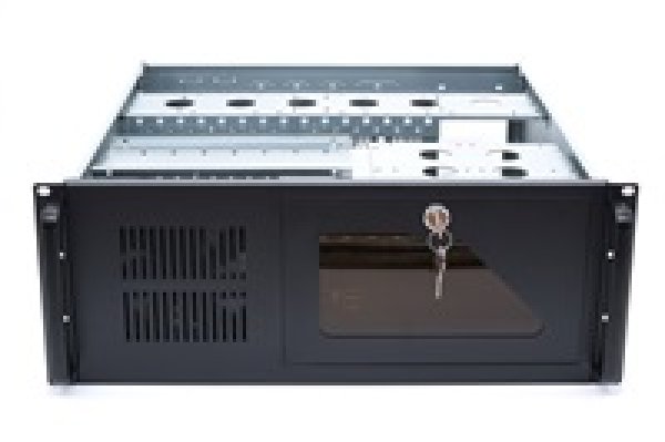 1stCOOL IPC 19in 4U-450 server case 19" černá (black) bez zdroje, hloubka 450mm, rack mount