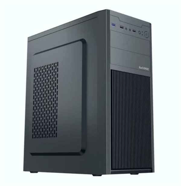 1stCOOL skříň JAZZ 6, micro tower, AU, USB 3.0, bez zdroje, černá