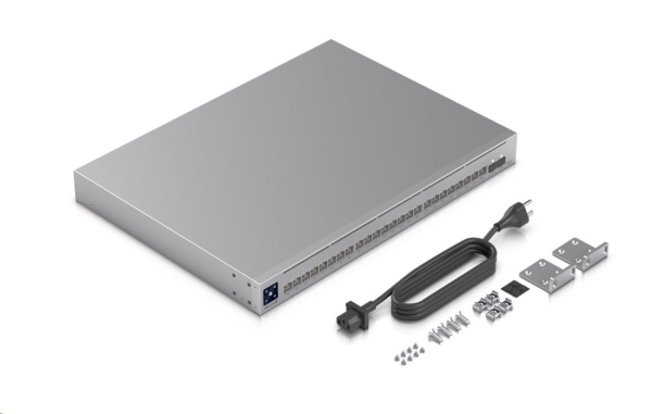 Ubiquiti Switch L3 UniFi Professional USW-Pro-Max-24-PoE, 24-Port PoE (8/16x 2.5/1) GbE, 2x 10Gb SFP+, PoE budget 400W