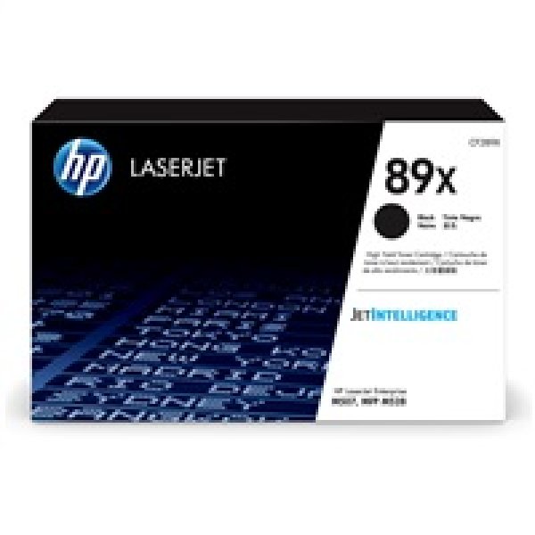 Toner HP CF289X, HP 89X černý (10 000 stran)