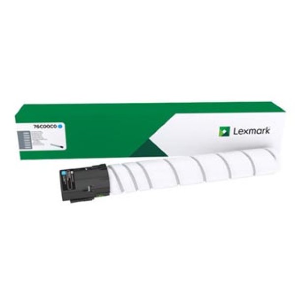 Toner Lexmark 76C00C0 azurový