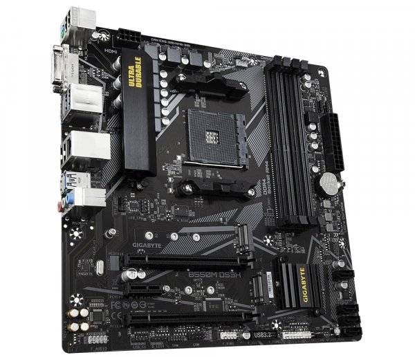 GIGABYTE MB B550M DS3H AM4 mATX