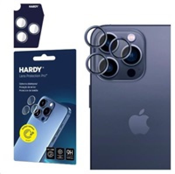 3mk ochrana kamery HARDY Lens Protection Pro pro iPhone 15 Pro Max Blue?v=1746878406
