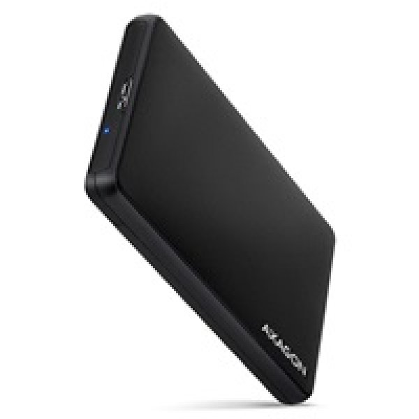 AXAGON EE25-SL, USB 3.2 Gen 1 - SATA 6G, 2.5'' SLIDE box, bezšroubkový, černý