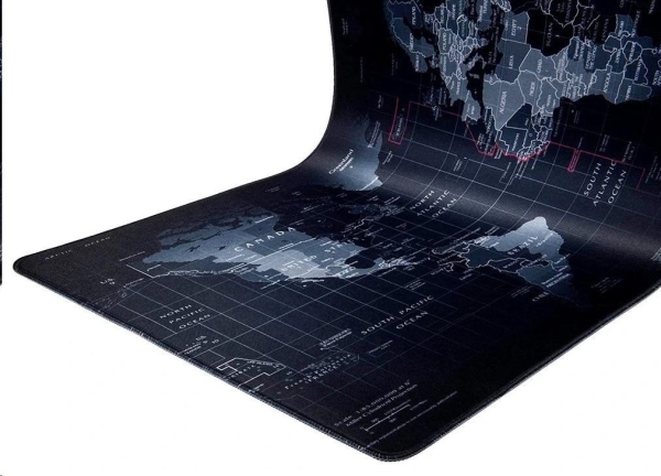 WG - Podložka pod myš WG1 / mapa světa / 300x750mm