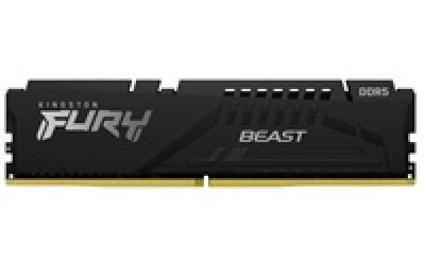 Kingston FURY Beast/DDR5/16GB/6000MHz/CL30/1x16GB/Black