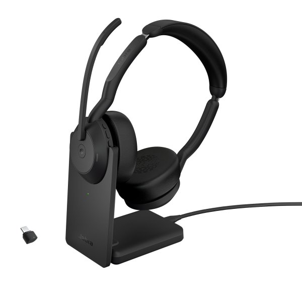 Jabra Evolve2 55/Stereo/ANC/USB-C/BT-USB/Bezdrát/MS/Stand/Černá?v=1746079203