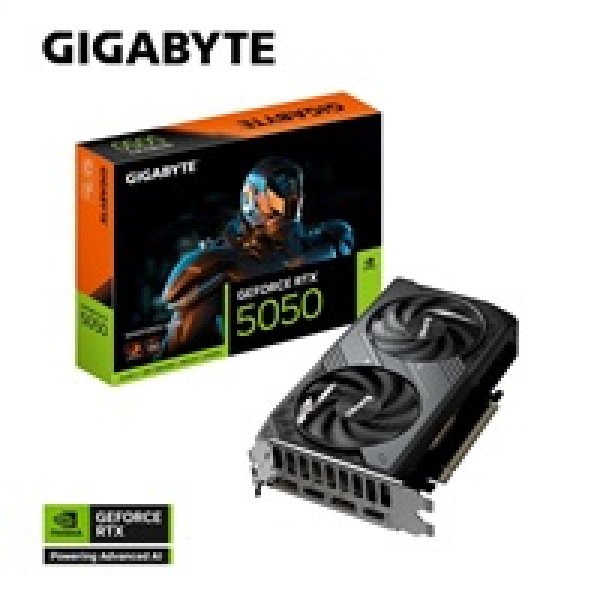 GIGABYTE VGA NVIDIA GeForce RTX 5050 WINDFORCE OC 8G, 8G GDDR6, 2xDP, 2xHDMI?v=1754078403