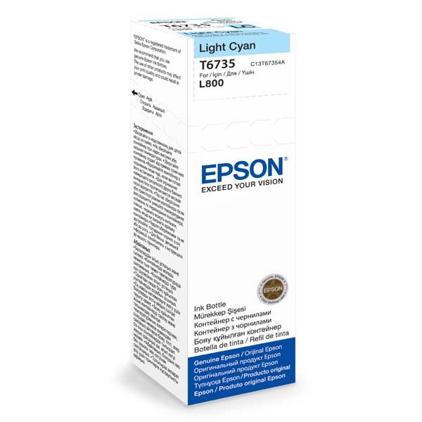 Náplň EPSON C13T67354A světle azurová (70 ml)