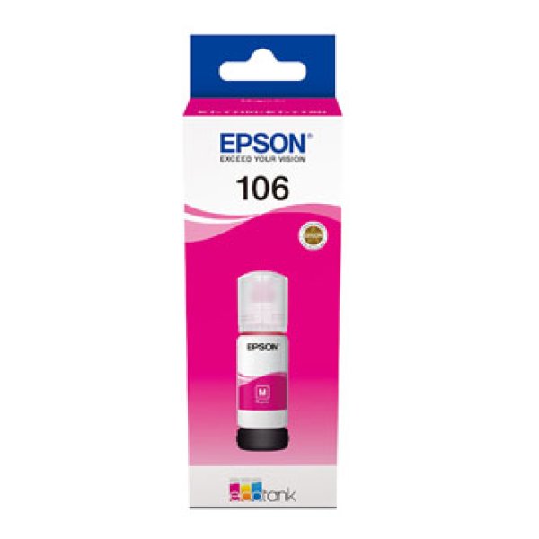 Náplň EPSON C13T00R340, 106 purpurová (70 ml)