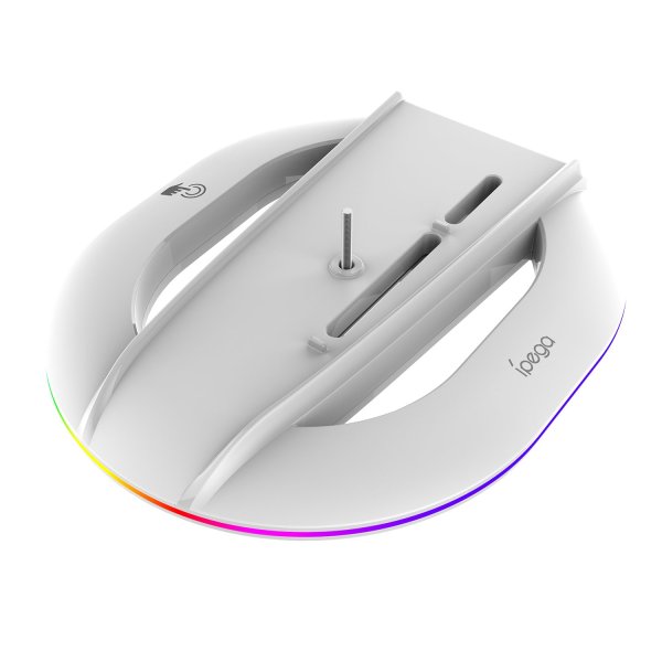 iPega P5S035SA Vertikální Stojan (2xUSB-A) s RGB pro PS5 Slim/PS5 Pro White?v=1750075202