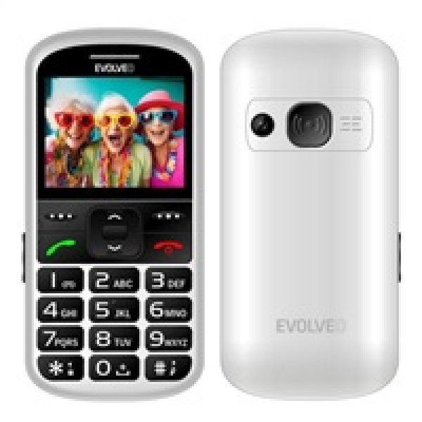 EVOLVEO EasyPhone XS, mobilní telefon pro seniory, bílá?v=1750075202