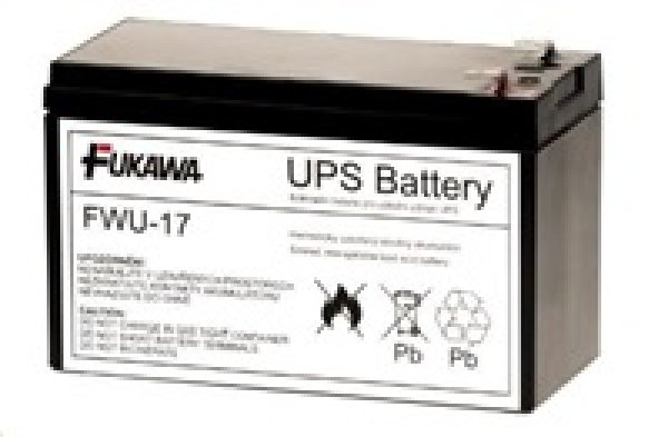 Baterie - FUKAWA FWU-17 náhradní baterie za RBC17 (12V/9Ah), životnost 5let?v=1746129603