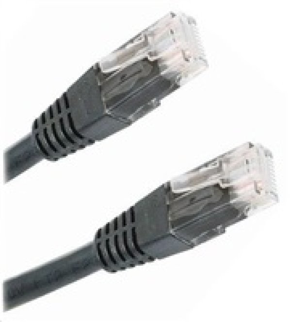 XtendLan patch kabel Cat5E, UTP - 5m, černý