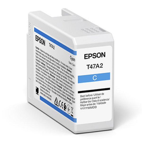 Náplň Epson C13T47A200 azurová