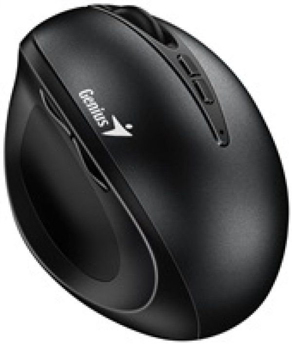 Genius Myš Ergo 8300S, 1600DPI, 2.4 [GHz], optická, 7tl., bezdrátová, černá, 2 ks AAA, vertikální?v=1746216001