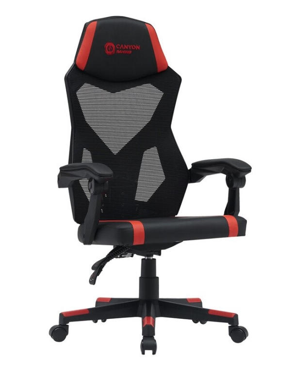 CANYON gaming chair Flow MCH01 Mesh Black Red