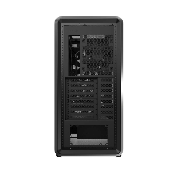 Cooler Master case MasterFrame 500 Mesh Black, Průhledná bočnice, ATX, 2x 200mm Fan, 1x 120mm Fan, Černá