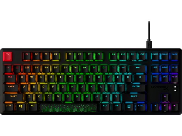 HyperX Alloy Origins Core PBT HX Red Gaming Keyboard-US - Klávesnice